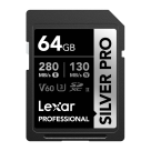 Карта памяти Lexar Professional SILVER PRO SDXC UHS-II 64 ГБ (U3, V60)