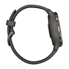 Спортивные часы Garmin Venu 2S, 40 мм, силиконовый ремешок графитового цвета - фото 5