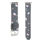 Кожаный ремешок CG Mobile Hello Kitty «Мордочки и бантики» для Apple Watch 38, 40, 41 и 42 мм - фото 7