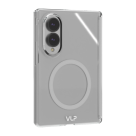 Прозрачный чехол MagSafe с защитой шарнира VLP Crystal Flex Case для Samsung Galaxy Z Fold8