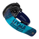 Спортивные часы Suunto Race UTMB World Series, синий силиконовый ремешок - фото 3