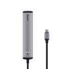 Многопортовый адаптер Baseus Mechanical Eye с кабель-коннектором USB-C (USB-C PD 87 Вт, 3 USB-A 3.0, HDMI 4K 30 Гц, Gigabit Ethernet)