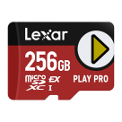 Карта памяти Lexar PLAY PRO microSDXC Express 256 ГБ (U3, V30)