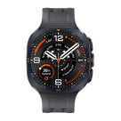 Умные часы Samsung Galaxy Watch Ultra2, 47 мм, чёрный титан, ремешок Marine чёрного цвета (2026) - фото 2