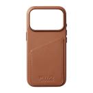 Кожаный чехол MagSafe с картхолдером Mujjo Full Leather Wallet Case для iPhone 17 Pro - фото 6