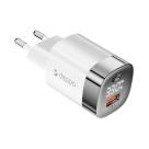 Сетевое зарядное устройство Deppa мощностью 33 Вт (USB-C, USB-A) (GaN) - фото 3