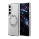 Прозрачный чехол MagSafe с подставкой Uniq Swivix для Samsung Galaxy S26 Ultra - фото 2