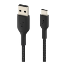 Кабель с оплёткой Belkin BoostCharge USB-A — USB-C (USB 2.0) (2 м) (CAB002) - фото 2