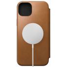 Кожаный чехол-книжка MagSafe Nomad Modern Leather Folio для iPhone 15 Plus - фото 15
