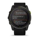 Умные спортивные часы Garmin Enduro 3, нейлоновый чёрный ремешок UltraFit - фото 9