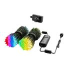 Умная уличная гирлянда «Нити» Twinkly Strings HD RGB + W (27,5 м, 500 светодиодов)