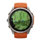 Спортивные часы Garmin fenix 9 Pro, 51 мм, AMOLED, титан, сапфир, силиконовый ремешок цвета «осенний оранжевый»/«оранжевая искра» (с inReach) - фото 8
