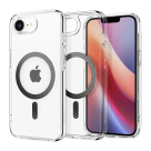 Прозрачный чехол MagSafe Spigen Ultra Hybrid MagFit для iPhone 16e - фото 20