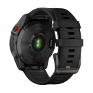 Спортивные часы Garmin epix (Gen 2) Sapphire Edition, 47 мм, чёрный силиконовый ремешок - фото 3