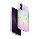 Прозрачный чехол MagSafe Uniq Iridescia для iPhone 16