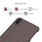 Чехол Pitaka Aramid MagCase Twill для iPhone X Black-Rose Gold - фото 7