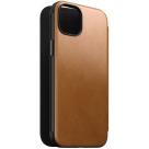 Кожаный чехол-книжка MagSafe Nomad Modern Leather Folio для iPhone 15 Plus - фото 14