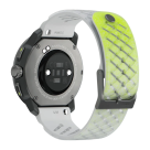 Спортивные часы Suunto Race S Titanium Canary, бело-жёлтый силиконовый ремешок - фото 3