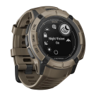 Спортивные часы Garmin Instinct 2X Solar Tactical Edition, 50 мм, силиконовый ремешок цвета «койот» - фото 8