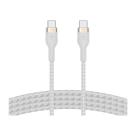 Кабель с оплёткой и ремешком Belkin BoostCharge Pro Flex USB-C (USB 2.0) (1 м) (CAB011) - фото 6