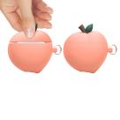 Силиконовый чехол с карабином Elago Peach Case для AirPods - фото 2