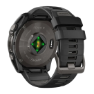 Умные спортивные часы Garmin fenix 8, 51 мм, AMOLED, сапфир, титан с DLC, силиконовый ремешок цвета «чёрный/серый» - фото 10