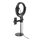 Настольный штатив с кольцевой лампой hoco.Live LV01 Rouge - фото 5