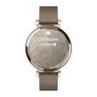 Спортивные часы Garmin Lily 2 Classic, нейлоновый ремешок кофейного цвета - фото 4
