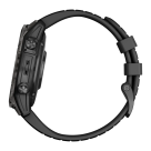 Спортивные часы Garmin epix Pro (Gen 2) Sapphire Edition, 47 мм, чёрный силиконовый ремешок - фото 3