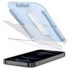 Защитное стекло с установочной формой Spigen EZ FIT GLAS.tR SLIM для iPhone 12 и 12 Pro (2.5D, 9H; олеофобное покрытие; комплект — 2 шт.) - фото 2