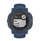 Спортивные часы Garmin Instinct 2 Solar, 45 мм, силиконовый ремешок цвета «морской прилив» - фото 5