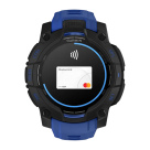 Спортивные часы Garmin Instinct 3, 45 мм, AMOLED, силиконовый ремешок цвета «синий/чёрный» - фото 8