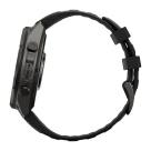 Спортивные часы Garmin fenix 9 Pro, 47 мм, AMOLED, титан с DLC, сапфир, силиконовый ремешок цвета чёрный/«серая галька» (с inReach) - фото 5