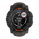Спортивные часы Garmin Instinct 3, 50 мм, Solar, силиконовый ремешок угольного цвета - фото 10