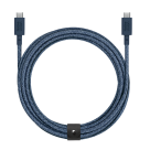 Кабель с оплёткой и ремешком Native Union Belt Cable XL USB-C (USB 2.0) (3 м) - фото 2