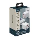 Сетевое зарядное устройство со встроенным кабелем Deppa мощностью 30 Вт (USB-A) (GaN) - фото 3