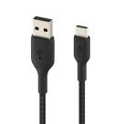 Кабель с оплёткой Belkin BoostCharge USB-A — USB-C (USB 2.0) (3 м) (CAB002) - фото 10