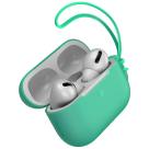 Силикагелевый чехол с ремешком Baseus Let's go для AirPods Pro - фото 13