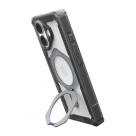 Защитный прозрачный чехол MagSafe с подставкой UAG Plasma XTE для iPhone 17 - фото 10