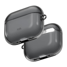 Прозрачный чехол с карабином Uniq Glase для AirPods Pro 3