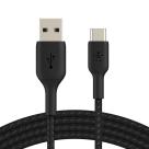 Кабель с оплёткой Belkin BoostCharge USB-A — USB-C (USB 2.0) (3 м) (CAB002) - фото 6