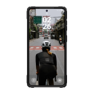 Защитный прозрачный чехол MagSafe с подставкой UAG Plasma XTE для Samsung Galaxy S26+