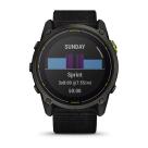 Умные спортивные часы Garmin Enduro 3, нейлоновый чёрный ремешок UltraFit - фото 6