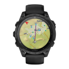 Спортивные часы Garmin tactix 8, 47 мм, AMOLED, силиконовый ремешок цвета чёрный/«серая галька» - фото 6