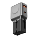Универсальное сетевое зарядное устройство Energea TravelGo Adapter 35 мощностью 35 Вт (USB-C, USB-A)
