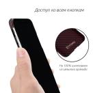Чехол Pitaka Aramid MagCase Twill для iPhone XS Black-Red - фото 6