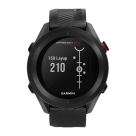 Спортивные часы Garmin Approach S12, чёрный силиконовый ремешок