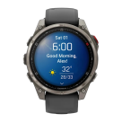 Cпортивные часы Garmin fenix 8 Pro, 47 мм, AMOLED, титан, сапфир, силиконовый ремешок цвета «графитовый/чёрный» - фото 7