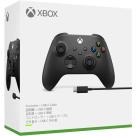 Беспроводной геймпад Microsoft Xbox Wireless Controller (комплект с кабелем) - фото 4