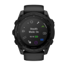 Спортивные часы Garmin tactix 8, 51 мм, Solar, чёрный силиконовый ремешок - фото 5